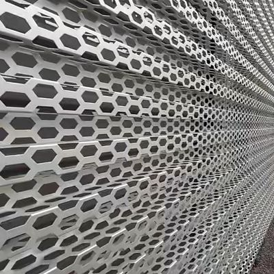 qualidade  Aluminium Metal Perforated Mesh Powder Coated Perforated Metal fábrica
