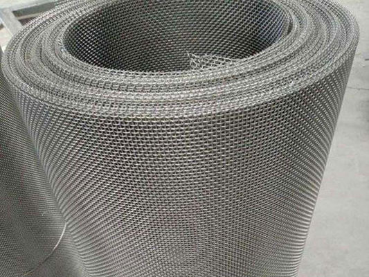 resistência de aço inoxidável de Mesh Screen Roll Acid Corrosion do fio 201 304 316
