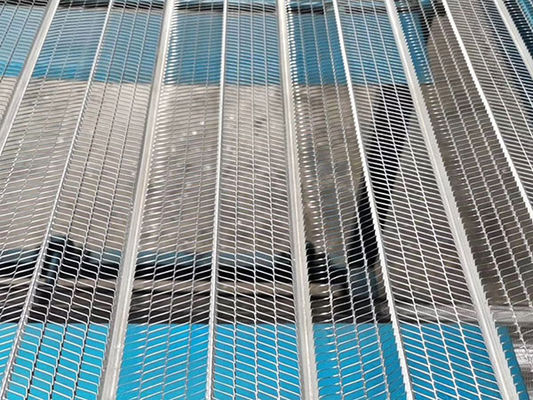 Lato de metal galvanizado de costelas de 2350 mm de comprimento Hy Rib Mesh