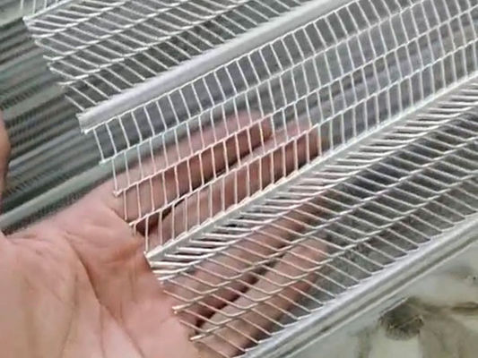 Latão de costelas metálicas industriais 100 mm 150 mm Distância Latão de costelas planas