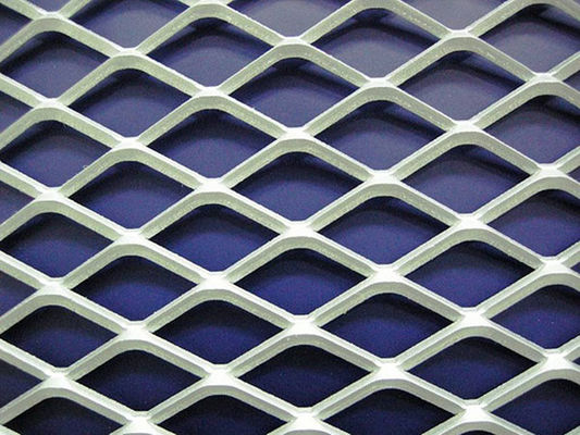 Espessura expandida estrada de ferro de Mesh Sheets 0.5mm 0.8mm 1.0mm 1.2mm do metal