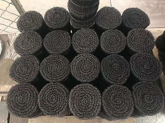 Grão Galvanizado Double Loop Wire Ties Preto Annealed 3 polegadas - 40 polegadas de comprimento