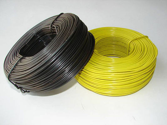Arame de bobina pequena amarelo preto 1.6 mm Arame galvanizado de aço inoxidável