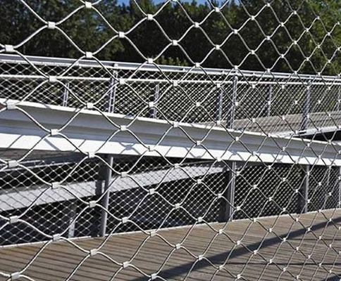 1.2mm-4mm Decorative Screen Mesh Resistente à ferrugem Architectural Mesh Screen