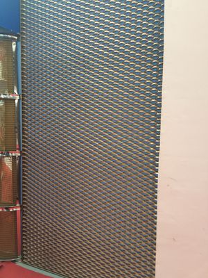 1.0mm 1,2mm rede de tela decorativa para fachadas de edifícios ignífugo