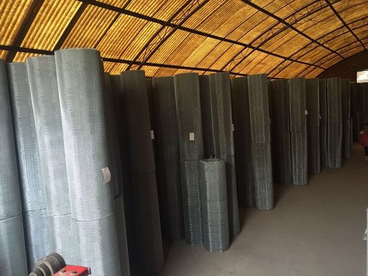 Resistência a ácidos e álcalis Tecido de tela de malha 0,9 mm 1,0 mm 1,6 mm cinza