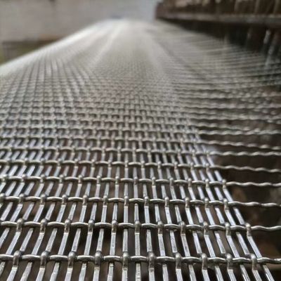 6m largura Tecido de tela 302 aço inoxidável Tecido de fios de tela