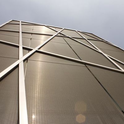 Ecrã de malha metálica de divisória Decorativo para decoração de edifícios