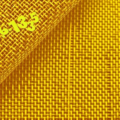 Tela de malha tecida durável amarela etc. Vantagem Malha Durável 1-635mesh