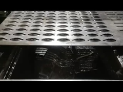 1.0mm Máquina de malha de alumínio perfurado Máquina de malha de metal perfurado durável