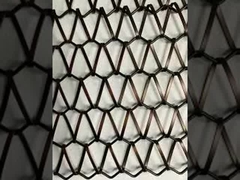 Tela de arame plano em espiral